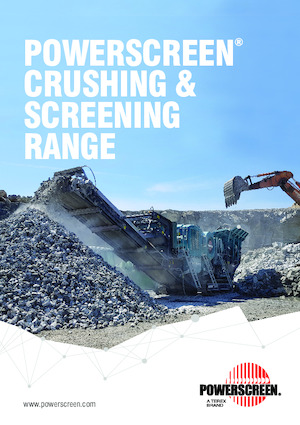 Plantas de reciclaje de escombros Powerscreen Premiertrak 760