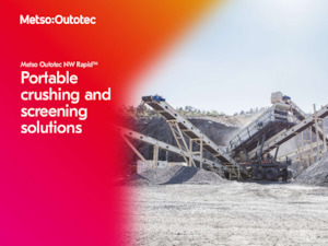 Plantas de reciclaje de escombros Metso Rapid NW106