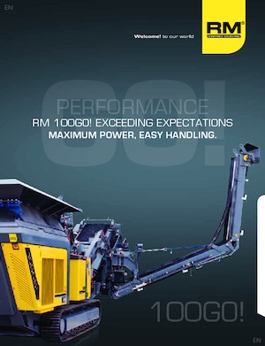 Plantas de reciclaje de escombros Rubble Master RM 100GO!