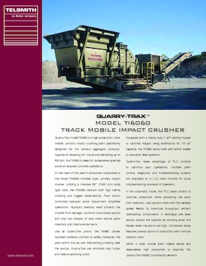 Plantas de reciclaje de escombros Telsmith TI6060