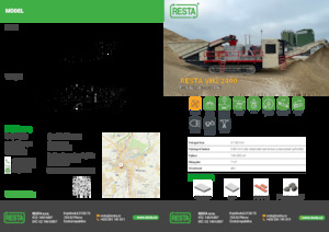 Plantas de reciclaje de escombros RESTA VH2 2400