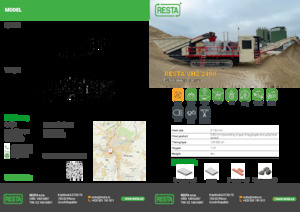 Plantas de reciclaje de escombros RESTA VH2 2400