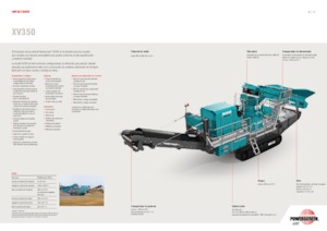 Plantas de reciclaje de escombros Powerscreen XV350