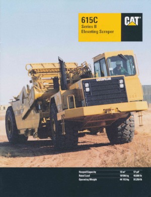 Mototraillas Caterpillar 615 C ll