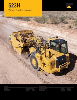 Mototraillas Caterpillar 623H