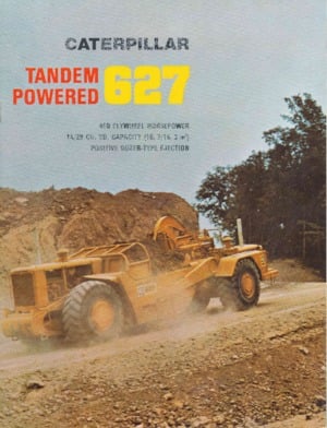 Mototraillas Caterpillar 627