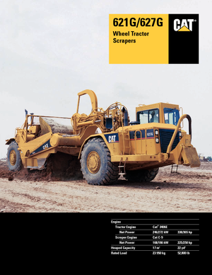 Mototraillas Caterpillar 621G Auger