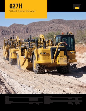 Mototraillas Caterpillar 627H