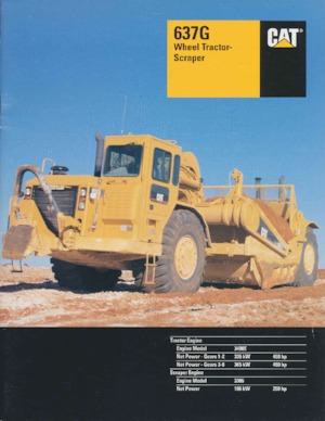 Mototraillas Caterpillar 637G