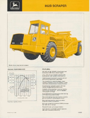 Mototraillas John Deere Construction 862B
