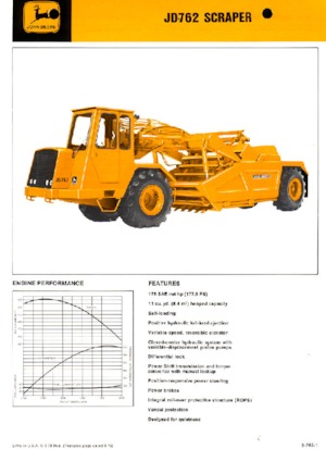 Mototraillas John Deere Construction JD762