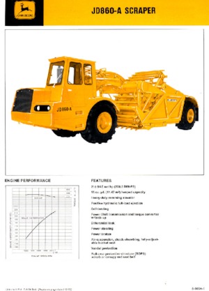 Mototraillas John Deere Construction JD860-A