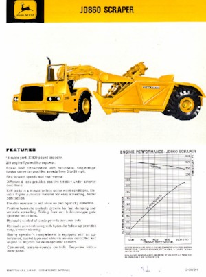 Mototraillas John Deere Construction JD860