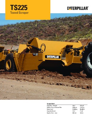 Mototraillas Caterpillar TS225