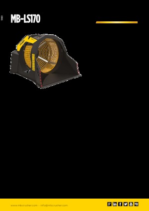 Cuchara de Cribado MB Crusher MB-LS170 S2