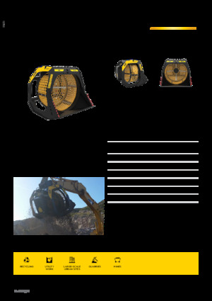 Cuchara de Cribado MB Crusher MB-S18 S4