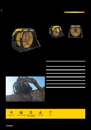 Cuchara de Cribado MB Crusher MB-S18 S4