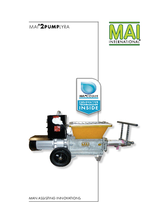 Bombas  de dragado de tornillo MAI® MAI 2 Pump Lyra