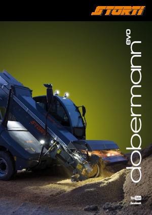 Mezcladoras de pienso autopropulsadas Storti Dobermann SV EVO  170