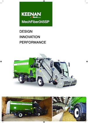 Mezcladoras de pienso autopropulsadas KEENAN MechFiber345 SP
