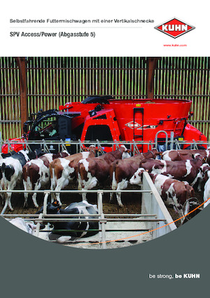 Mezcladoras de pienso autopropulsadas Kuhn SPV Intense 12.1 DL