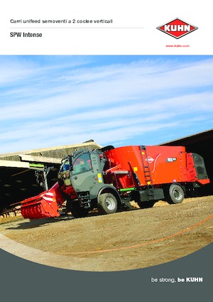 Mezcladoras de pienso autopropulsadas Kuhn SPV Intense 27.2 CL