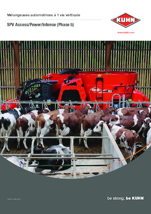 Mezcladoras de pienso autopropulsadas Kuhn SPV Power 17.1 DL