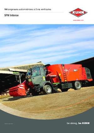 Mezcladoras de pienso autopropulsadas Kuhn SPW Intense 18.2 CS