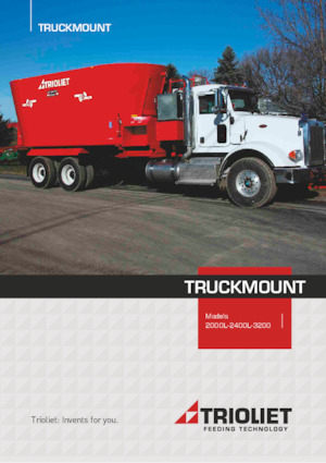 Mezcladoras de pienso autopropulsadas Trioliet Triotrac M 1400 ZK