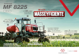 Pulverizadoras automotrices Massey Ferguson MF 8225