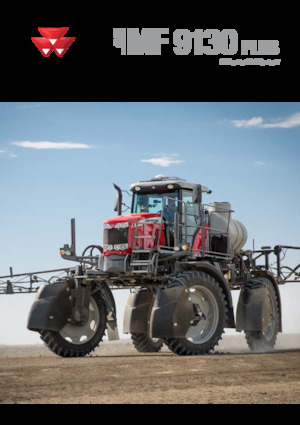 Pulverizadoras automotrices Massey Ferguson MF 9130 Plus