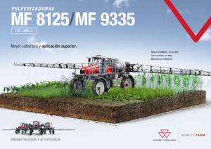 Pulverizadoras automotrices Massey Ferguson MF 9335