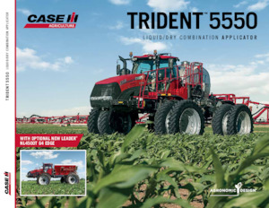 Pulverizadoras automotrices Case IH Trident 5550