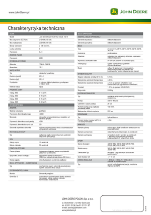 Pulverizadoras automotrices John Deere 5430i