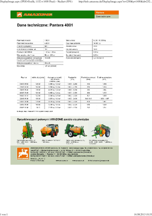 Pulverizadoras automotrices Amazone Pantera 4001 (33)