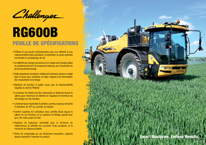 Pulverizadoras automotrices Challenger RoGator 655