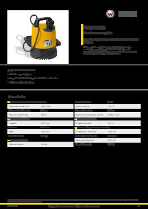 Bombas de aguas residuales Wacker Neuson PSG2 500