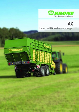 Remolques de ensilado Krone AX 310 D