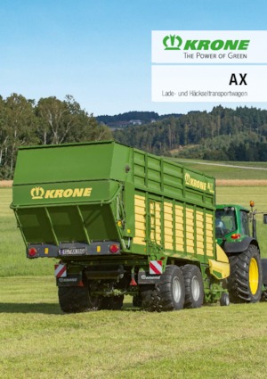 Remolques de ensilado Krone AX 310 HD