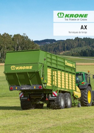 Remolques de ensilado Krone AX 310 HD