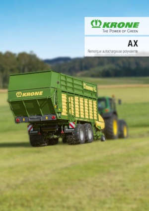 Remolques de ensilado Krone AX 310 HD