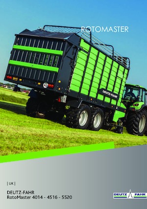 Remolques de ensilado DEUTZ-FAHR RotoMaster 4014 D