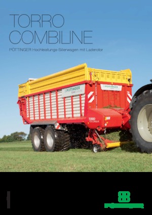 Remolques de ensilado Pöttinger Torro 6010 L 