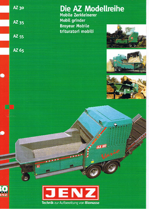 Trituradoras Jenz AZ 35 D