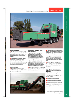 Trituradoras Jenz BA 965 DXL