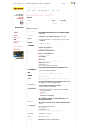 Trituradoras Husmann HL II 1417 HL