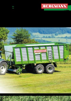 Remolques de ensilado L. Bergmann Carex 370 S