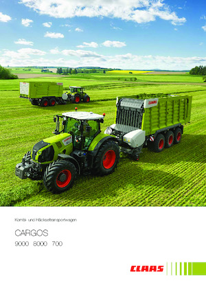 Remolques de ensilado Claas Cargos 760 Trend