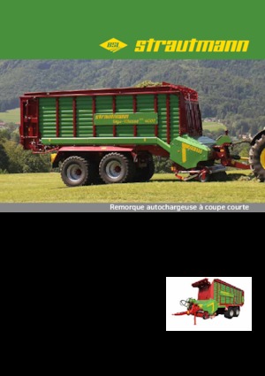 Remolques de ensilado Strautmann Giga-Vitesse CFS 4402 DO