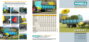 Remolques de ensilado Mengele LW 534